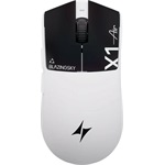 ATK Blazing Sky X1 V2 Air+ optikai vezeték nélküli gaming egér fehér-fekete