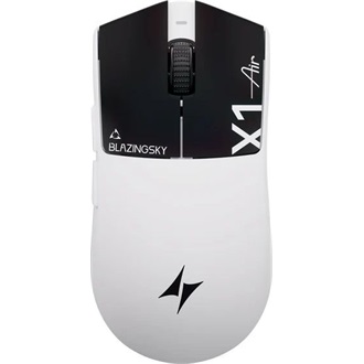 ATK Blazing Sky X1 V2 Air+ optikai vezeték nélküli gaming egér fehér-fekete