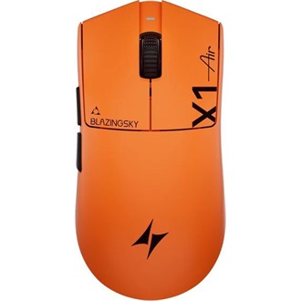 ATK Blazing Sky X1 V2 Air+ optikai vezeték nélküli gaming egér narancssárga