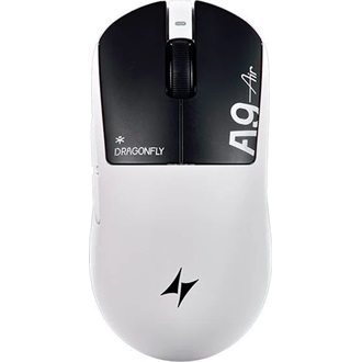 ATK Dragonfly A9 Air+ optikai vezeték nélküli gaming egér fehér Shadow
