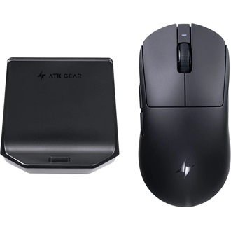 ATK Dragonfly A9 NB optikai vezeték nélküli gaming egér fekete (Bontott!)