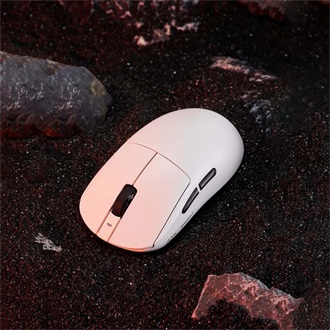 ATK Dragonfly A9 Plus 2.0 optikai vezeték nélküli gaming egér fehér