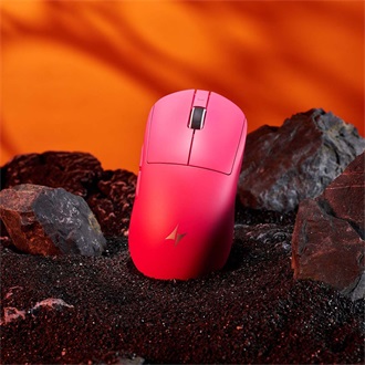 ATK Dragonfly A9 Pro optikai vezeték nélküli gaming egér rózsaszín