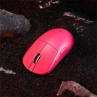 ATK Dragonfly A9 Pro optikai vezeték nélküli gaming egér rózsaszín