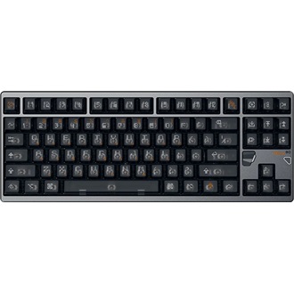 ATK Hex80 TKL USB angol gaming Owlab Ti magnetic mechanikus billentyűzet sötétszürke (Bontott!)