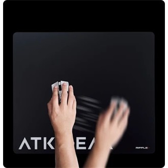 ATK LIAN eSport glass gaming egérpad fekete