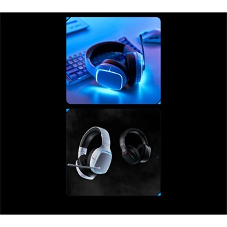 ATK Mercury 1 gaming fejhallgató fehér