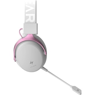 ATK N9 Ultra fejhallgató headset fehér-rózsaszín