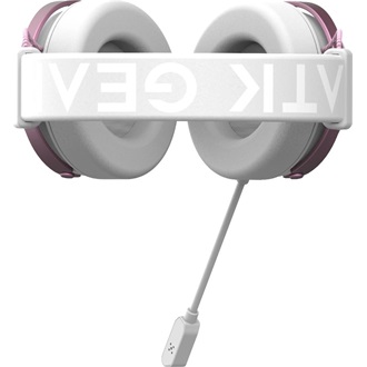 ATK N9 Ultra fejhallgató headset fehér-rózsaszín