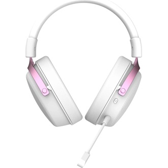 ATK N9 Ultra fejhallgató headset fehér-rózsaszín