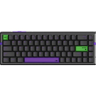 ATK RS6 Ultra Night Hunter USB-C angol gaming TTC RGB Magneto mechanikus billentyűzet fekete