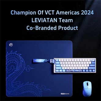 ATK x LEVIATAN XSOFT gaming egérpad kék