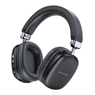 AWEI AT7 Bluetooth fejhallgató SZTEREO v5.0, zajszűrő, FEKETE