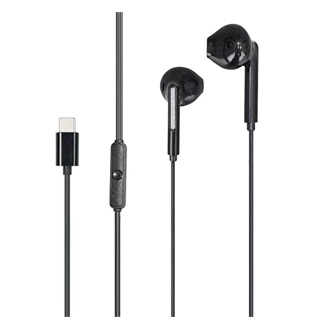 AWEI PC-7T fülhallgató SZTEREO Type-C, DAC, FEKETE