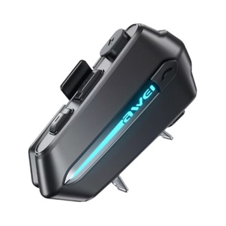 AWEI VS-1 kerékpáros bluetooth fülhallgató SZTEREO v5.4, IPX6, FEKETE