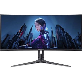Acer 34" ívelt Quantum Dot OLED gaming fekete 240Hz FreeSync Premium Pro