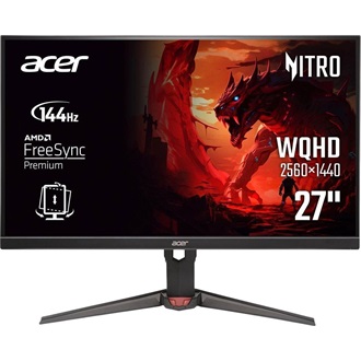 Acer Nitro XV270UP6bmiiprx 27" IPS LED gaming monitor fekete 144Hz FreeSync