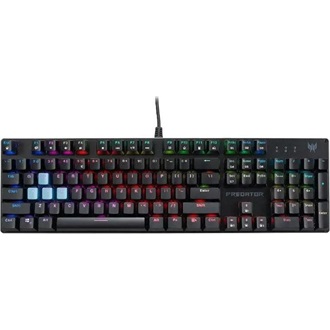 Acer Predator Aethon 303 PKW200 USB angol (US) gaming Kailh Blue mechanikus billentyűzet fekete