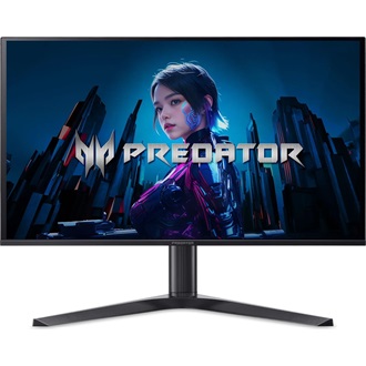 Acer Predator X27UF5bmiippruzx 26.5" Quantum Dot OLED gaming monitor fekete 500Hz FreeSync Premium Pro