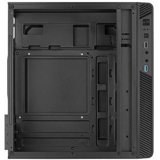 Aerocool CS-106 táp nélküli MT Mini Tower számítógépház fekete
