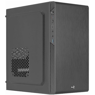 Aerocool CS-106 táp nélküli MT Mini Tower számítógépház fekete