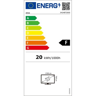 Aiwa 24" JH24BT300S HD Ready LED TV
