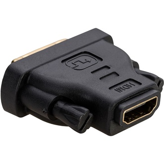 Akyga AK-AD-03 DVI-I -> HDMI M/F adapter fekete
