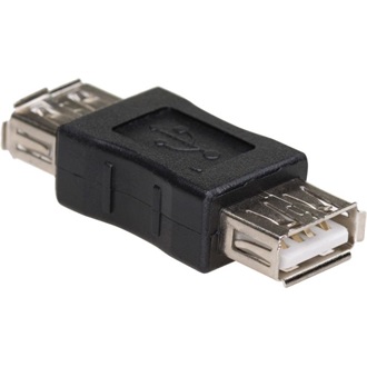 Akyga AK-AD-06 USB-A 2.0 -> USB-A 2.0 F/F adapter hosszabbító fekete