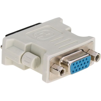 Akyga AK-AD-12 DVI-I -> VGA M/F adapter fehér