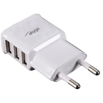 Akyga AK-CH-05 15W univerzális hálózati töltő adapter fehér
