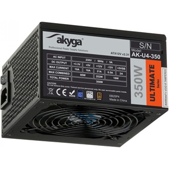 Akyga AK-U4-350 ATX desktop tápegység 350W 80+ Bronze BOX