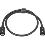 Akyga AK-USB-33 Thunderbolt 3 -> Thunderbolt 3 M/M adatkábel 0.5m fekete