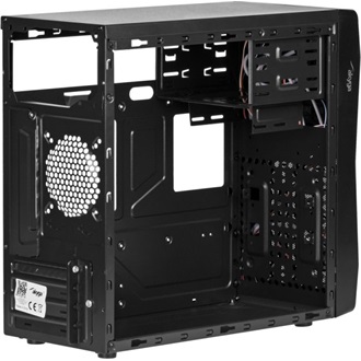Akyga AK729BK táp nélküli mATX számítógépház fekete