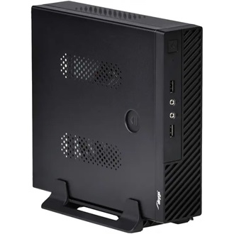 Akyga AK-100-01BK 60W Mini-ITX számítógépház fekete