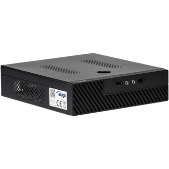 Akyga AK-100-01BK 60W Mini-ITX számítógépház fekete