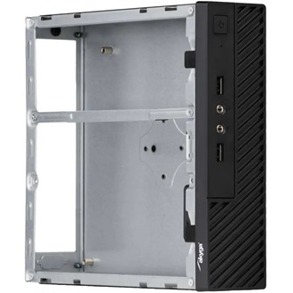 Akyga AK-100-01BK 60W Mini-ITX számítógépház fekete