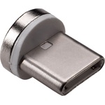 Akyga AK-AD-68 magnetic USB -> USB-C Male adapter szürke