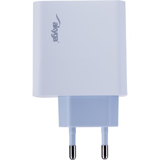 Akyga AK-CH-14 45W univerzális hálózati töltő adapter fehér (QC3.0)