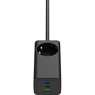 Akyga AK-CH-21 65W univerzális hálózati töltő adapter fekete