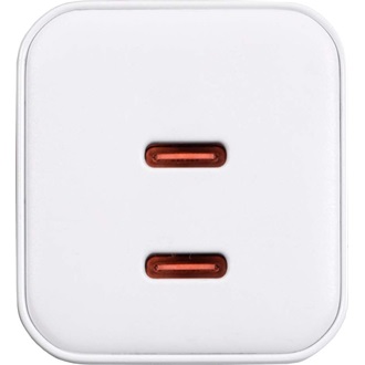 Akyga AK-CH-29 GaN 45W univerzális hálózati töltő adapter fehér (QC3.0)