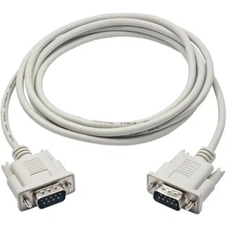 Akyga AK-CO-03 Serial RS-232 DB9 -> Serial RS-232 DB9 M/M adatkábel 2m szürke