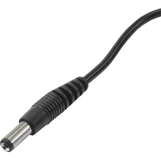 Akyga AK-DC-01 USB-A 2.0 -> DC 5.5 x 2.1mm M/M tápkábel 0.8m fekete