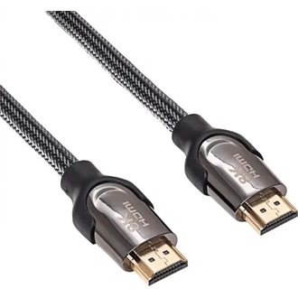 Akyga AK-HD-05S HDMI 2.1 -> HDMI 2.1 M/M video kábel 0.5m fekete árnyékolt