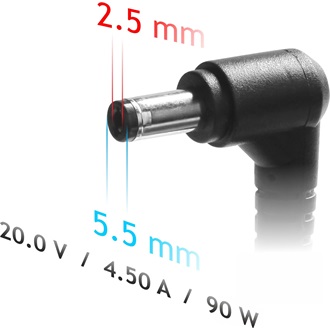 Akyga AK-ND-71 90W notebook hálózati töltő adapter (5,5x2,5mm)