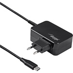 Akyga AK-ND-81 65W univerzális hálózati töltő adapter fekete GaN