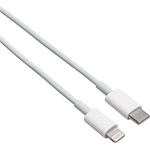 Akyga AK-USB-35 USB-C -> Lightning M/M töltőkábel 1m fehér 20W