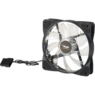 Akyga AW-12D rendszerhűtő ventilátor fekete