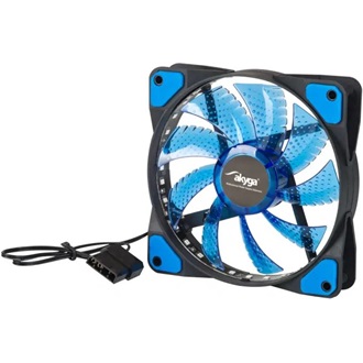 Akyga AW-12E rendszerhűtő ventilátor kék