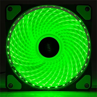 Akyga AW-12E rendszerhűtő ventilátor zöld