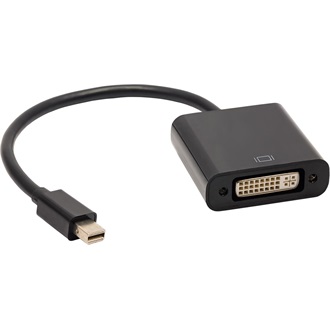 Akyga AK-AD-37 Mini DisplayPort -> DVI-I M/F adapter 0.15m fekete